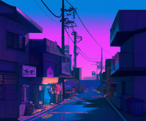Japanese street 3 